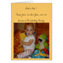 Avas 1. Geburtstag Karte