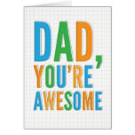 Awesome Father's Day Card