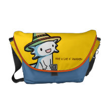Axolotl-Bote-Tasche Kuriertasche