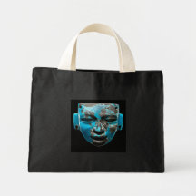 Aztekische Masken-Tasche