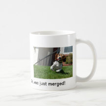 b55test10d wurde gerade geverschmolzen! kaffeetasse