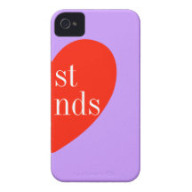 b iPhone 4 lila beste Freunde, die Hüllen zusammen iPhone 4 Case-Mate Hülle