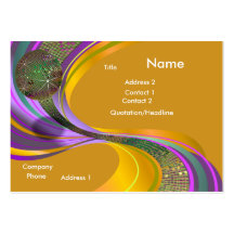 B-Karte Mardi Gras-Gold-V1 Visitenkartenvorlagen
