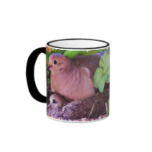 Baby-beklagentaube u. Mutter Mug Teehaferl