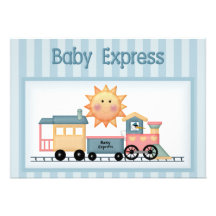 Baby-Eiljungen-Babyparty-Einladung