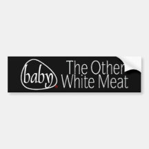 Baby-Fleisch-Autoaufkleber