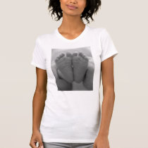 Baby-Füße t-shirts
