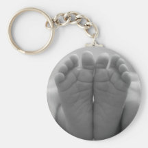 Baby-Füße Schlüsselband