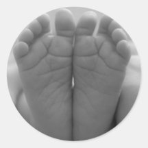 Baby-Füße Sticker