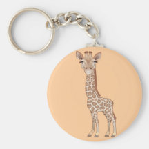 Baby-Giraffe Schlüsselbänder