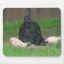 Baby-Gorilla 001 Mousepad