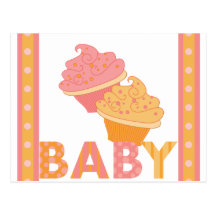 Baby-Kuchen Postkarte