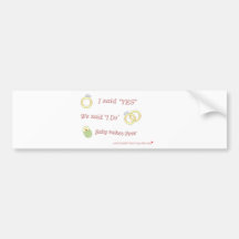 Baby macht 3 autosticker
