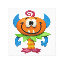 Baby-Monster Leinwanddruck