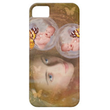 Baby- oder Mädchenzwillinge iPhone 5 Hüllen