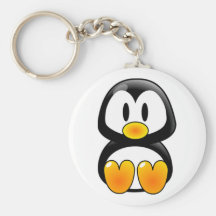 Baby-Pinguin-Smoking Schlüsselband