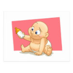 Baby-Postkarte