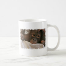 Baby-Schimpanse-Kaffeetasse