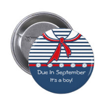 Baby-Seemann-Anzug B Anstecknadelbuttons