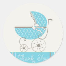 Baby Shower Thank You Stickers