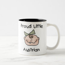 Baby-stolzer Österreicher Tasse