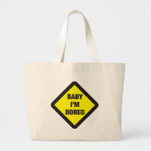 Baby werde ich gebohrt tasche