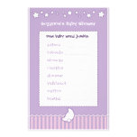 Babyparty-Spiel - Wort-Durcheinander Bedrucktes Papier