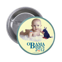 Babys für OBAMA BIDEN 2012 politischen pinback Hin Anstecknadel