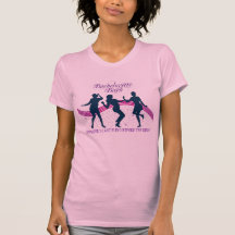 Bachelorette Schlag-T-Shirt