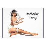 Bacherlor Party Einladung, Mitteilung u. laden ein