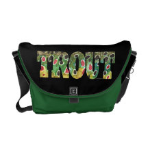 Bachforelle-Entwurf Kurier Tasche