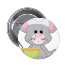 Backen-Maus Anstecknadel