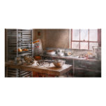 Bäcker - Küche - die kommerzielle Bäckerei Individuelle Photo Karte