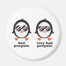 bad penguin - Pinguin Magnete