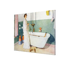 Badezimmer-Szene - Lisbeth, Kneipe. in 'Lasst Lich Gespannter Galerie Druck