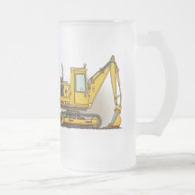 Baggerschaufel-Glas-Becher Kaffeehaferl