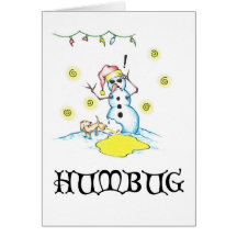 Bah Humbug der schlechteste Freund-" Reihe "eines  Karte