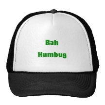 Bah Humbug (Grün) Retromützen