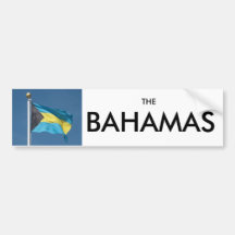 Bahamas-Autoaufkleber