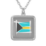 Bahamas-Bürsten-Flagge Halsketten