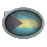 Bahamas-Flagge Gürtelschnallen