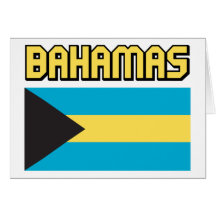 Bahamas Grußkarte