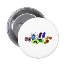 Bakterien Button