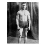 Balkan-Ringkämpfer Yussif Hussane, 1915 Postkarte