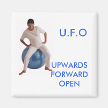 ball3, SCHICKEN AUFWÄRTS OFFENES, U.F.O nach Kühlschrankmagnet