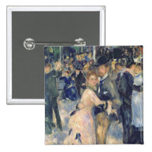 Ball bei Moulin de la Galette, 1876 Anstecknadel
