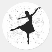 Ballerina Sticker