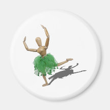 BalletLearningArabesque122410 Kühlschrankmagnete