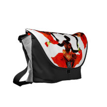 Ballett-Tanz-Klassen-Lektion ENORME Crossbody Tasc Kurier Taschen