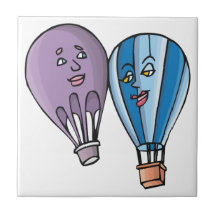 Ballon Romance Keramikkachel